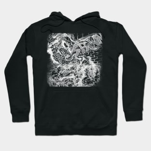 Spawn White Pencil Hoodie